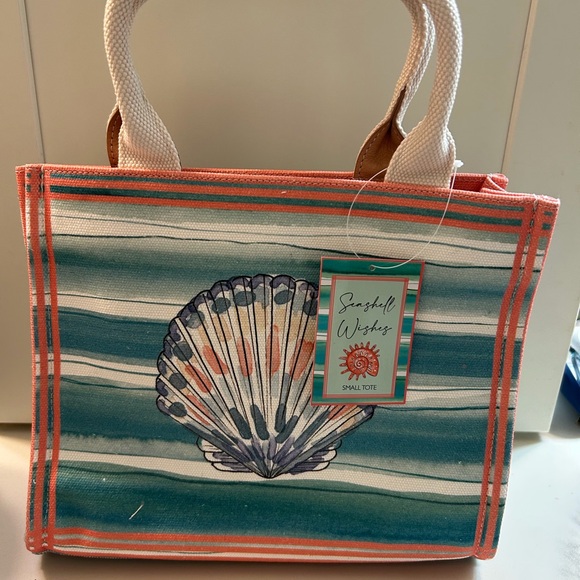 Brighton Handbags - Brighton Seashell Wishes Small Tote NWT